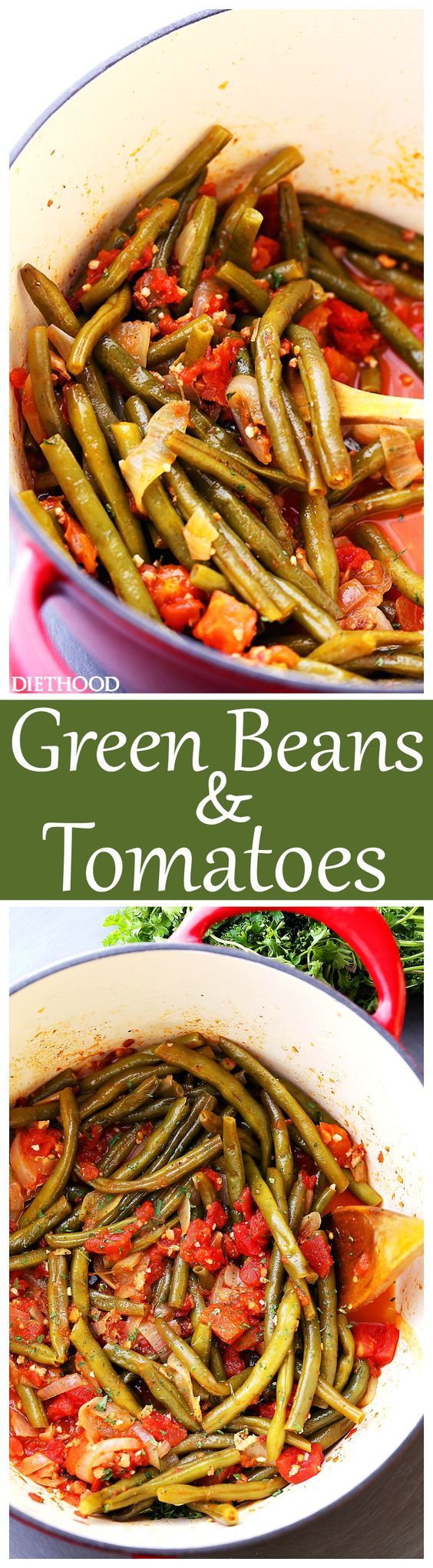 Green Beans and Tomatoes