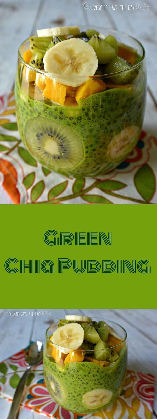 Green Chia Pudding