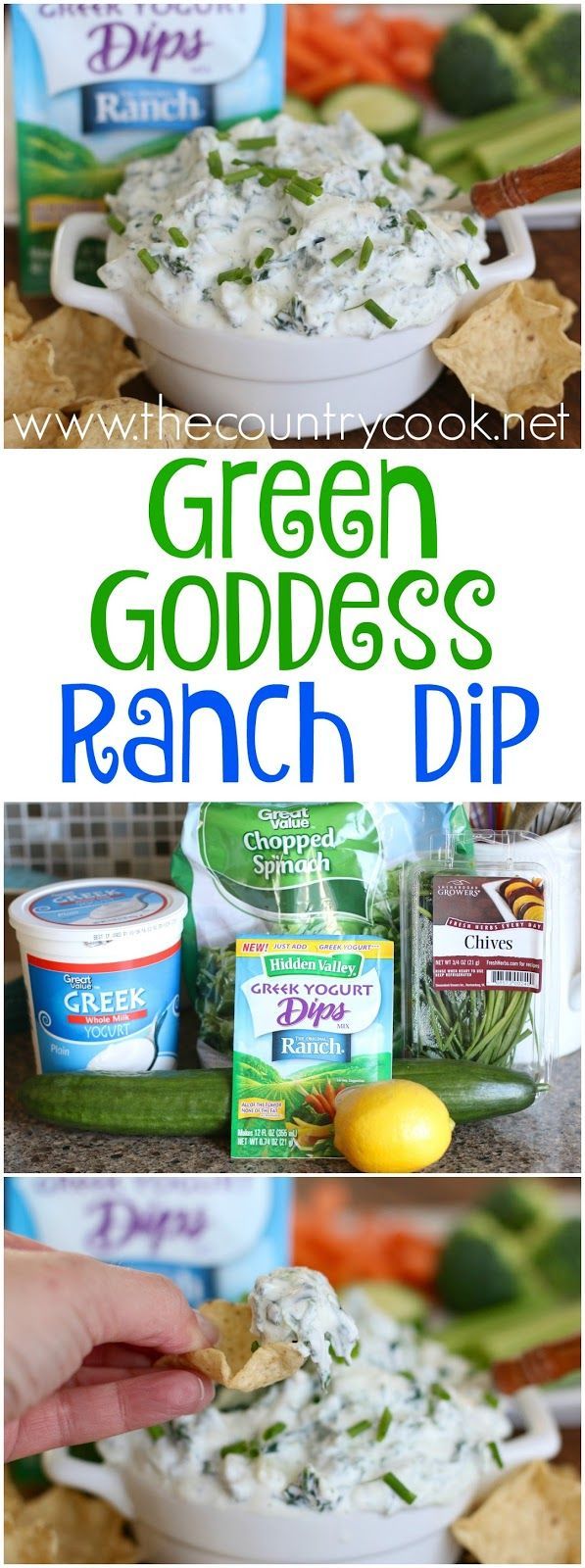 Green Goddess Ranch Dip