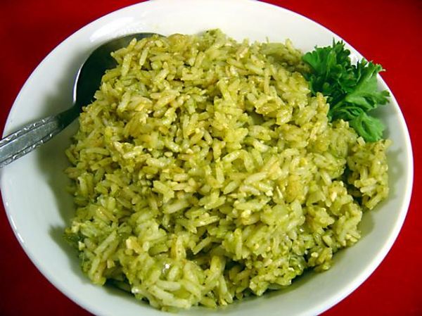 Green Poblano Rice