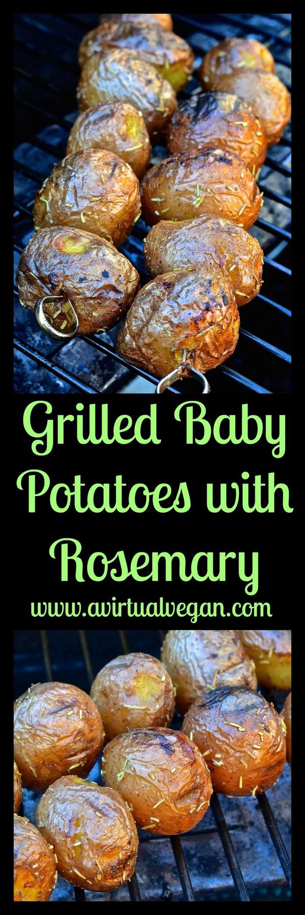 Grilled Baby Potatoes with Rosemary