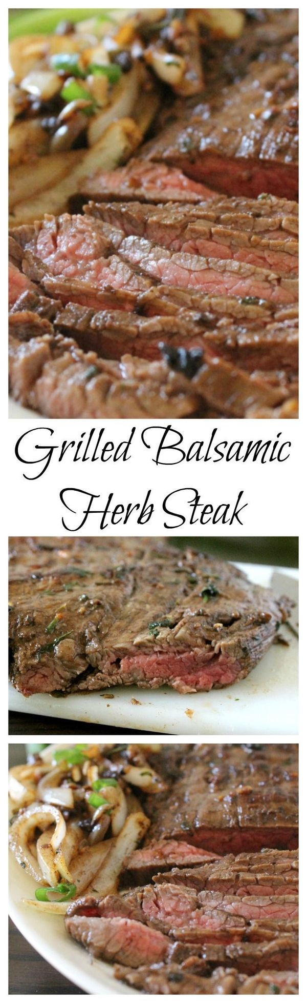 Grilled Balsamic Herb Steak