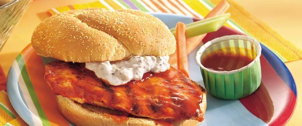 Grilled Buffalo Chicken Sandwiches