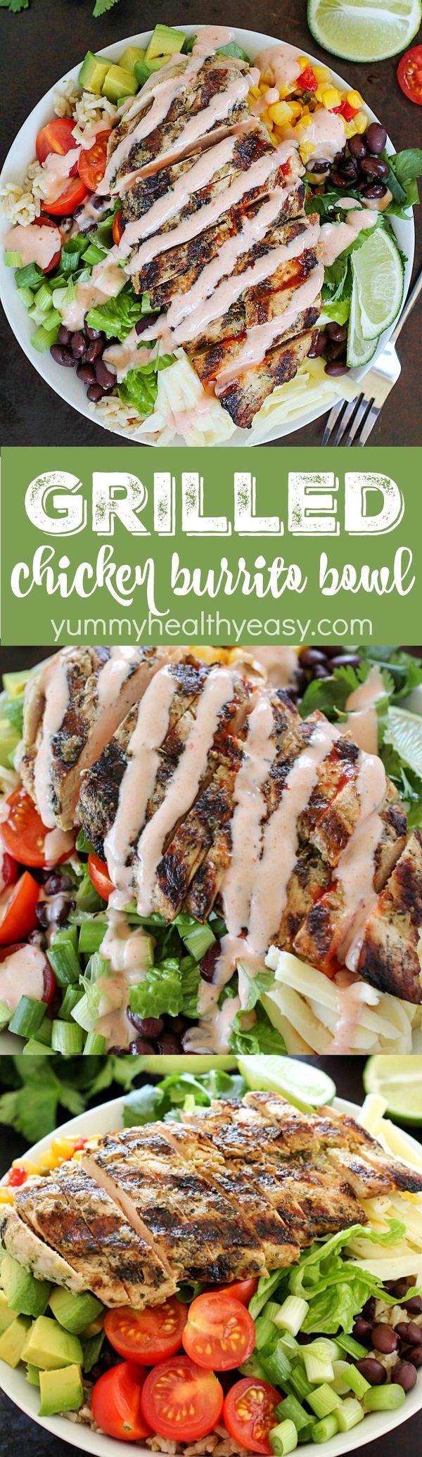 Grilled Chicken Burrito Bowl