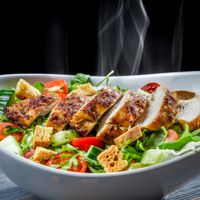 Grilled Chicken Salad with Goat Cheese