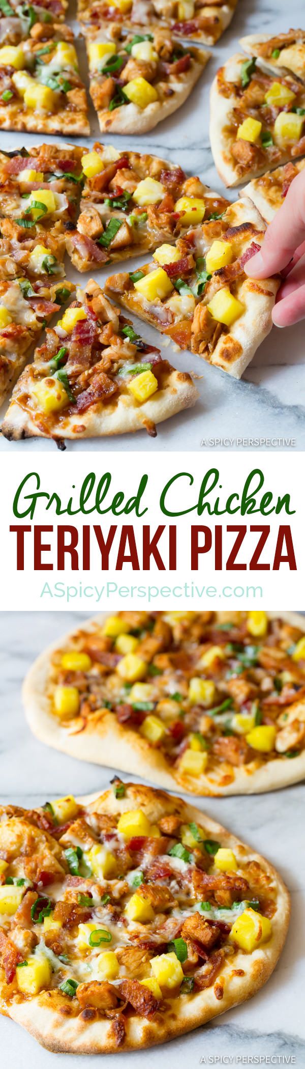 Grilled Chicken Teriyaki Pizza