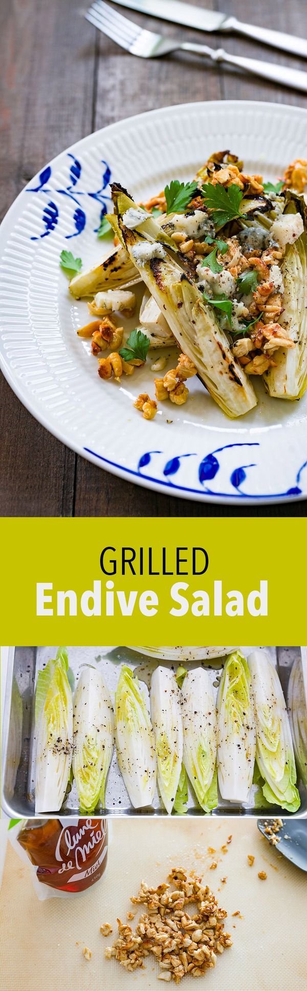 Grilled Endive Salad