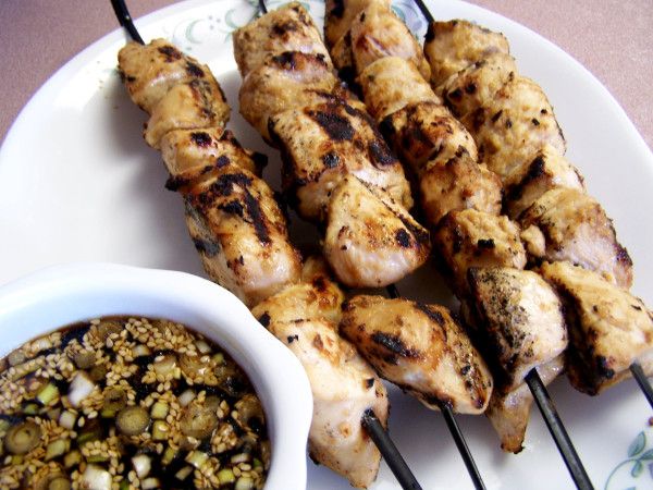 Grilled Low Carb Chicken Satay