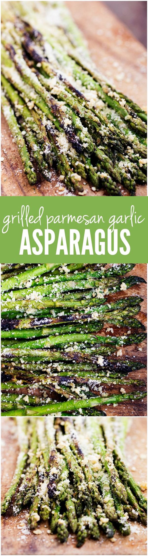 Grilled Parmesan Garlic Asparagus