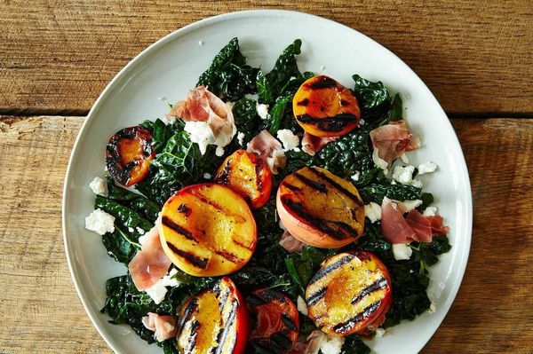 Grilled Peach and Apricot Salad