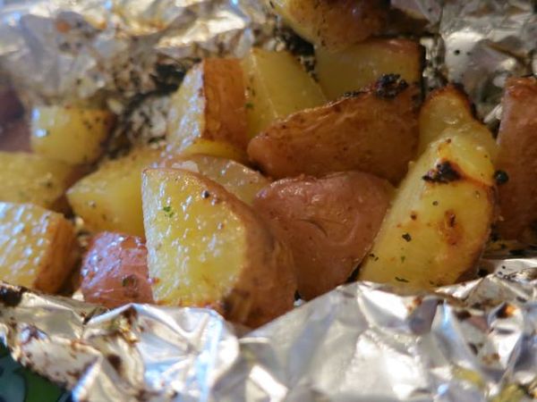 Grilled Pocket Potatoes