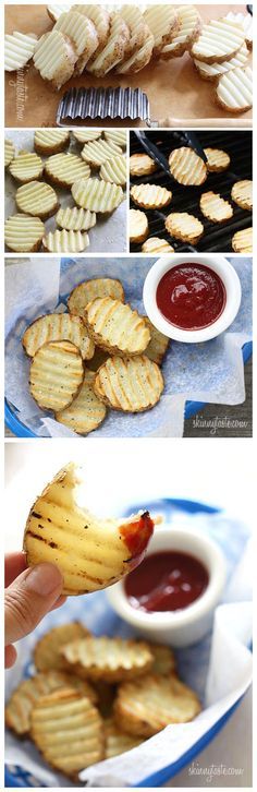 Grilled Potato Fries