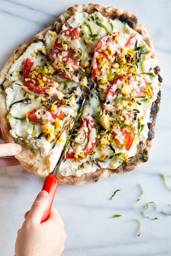 Grilled Vegetable Pizza