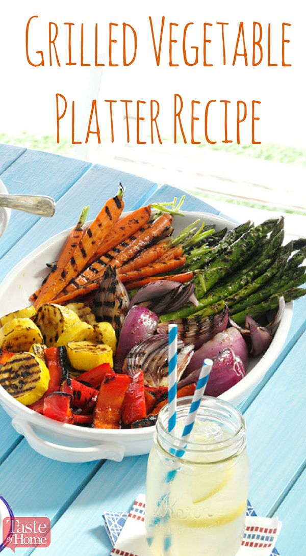 Grilled Vegetable Platter