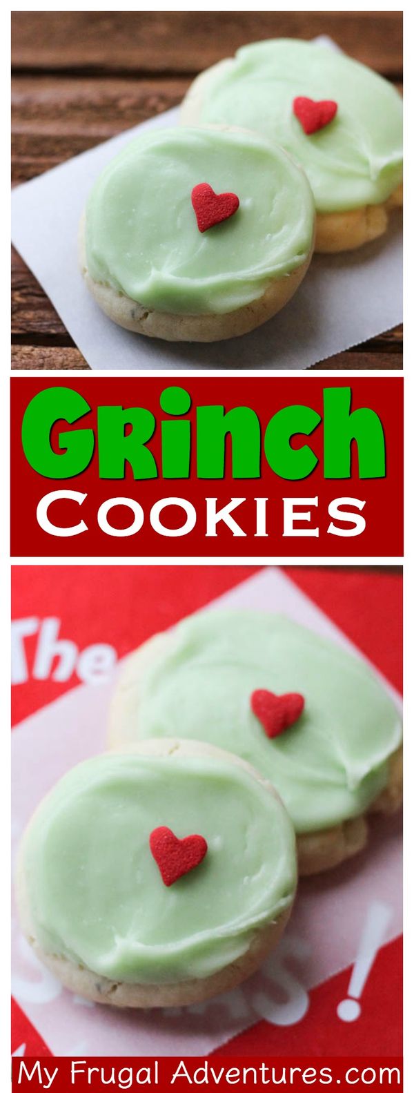 Grinch Christmas Cookies