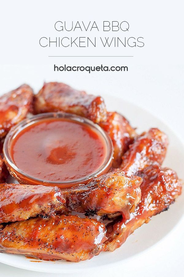 Guava BBQ Chicken Wings