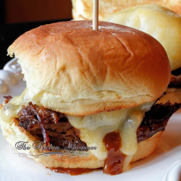 Guinness Corned Beef Sliders with Irish Cheese