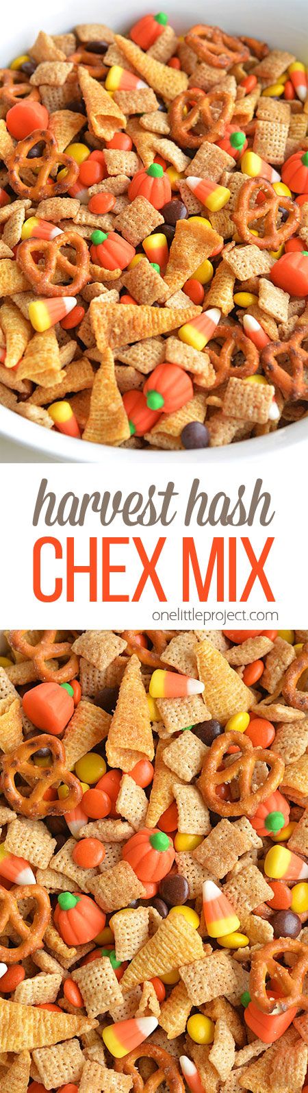 Halloween Harvest Hash Chex Mix