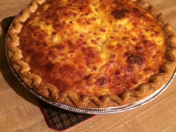 Ham & Cheese Quiche