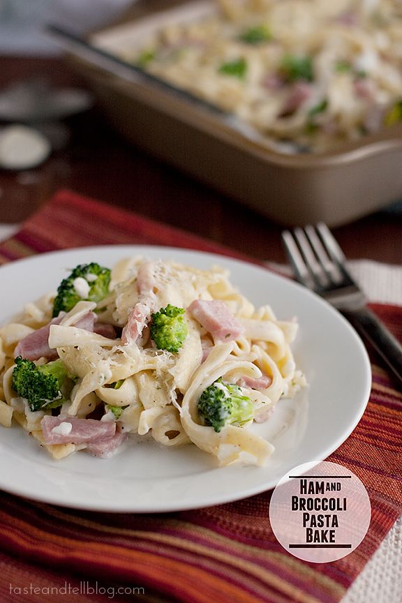 Ham and Broccoli Pasta Bake