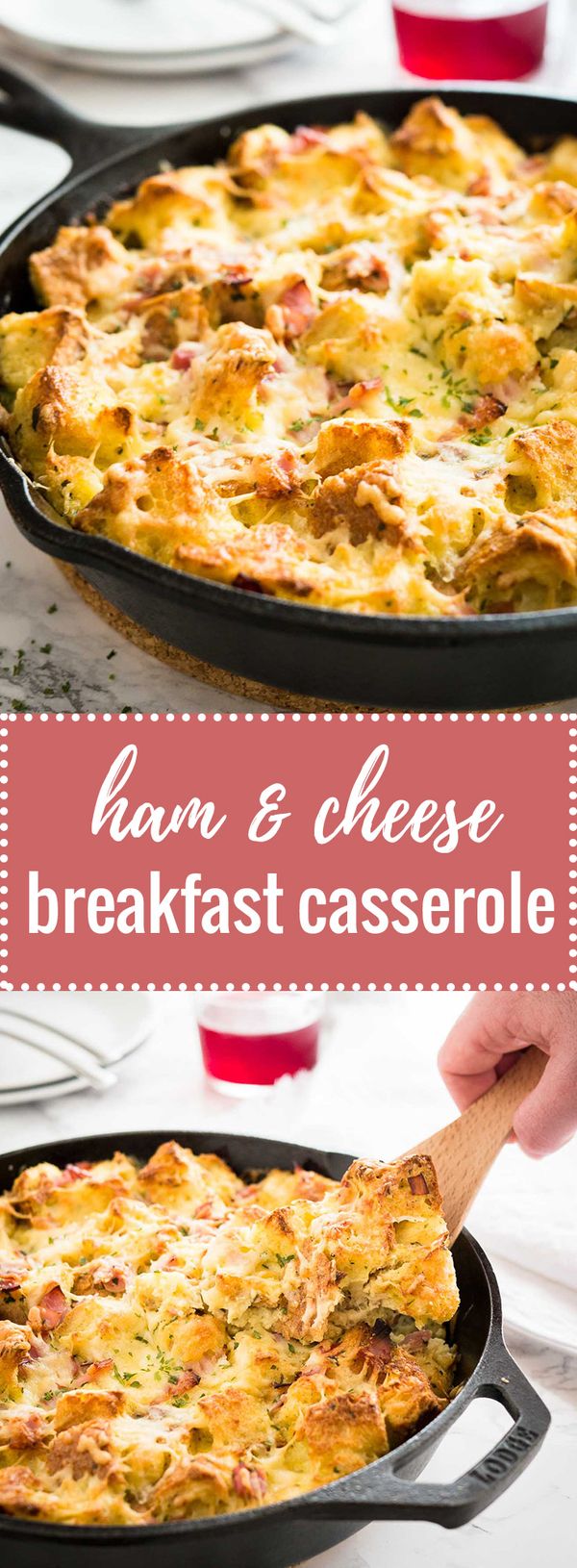 Ham and Cheese Breakfast Casserole