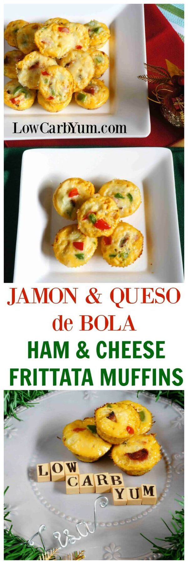 Ham and Cheese Frittata Muffins