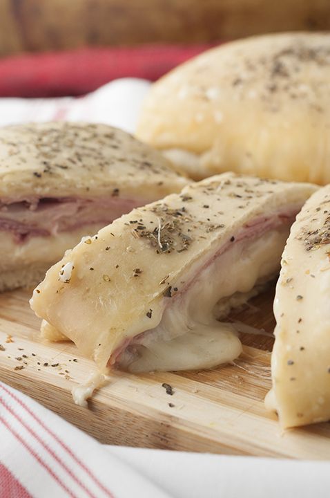 Ham and Cheese Stromboli