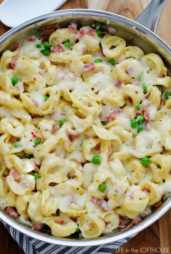 Ham and Cheese Tortellini