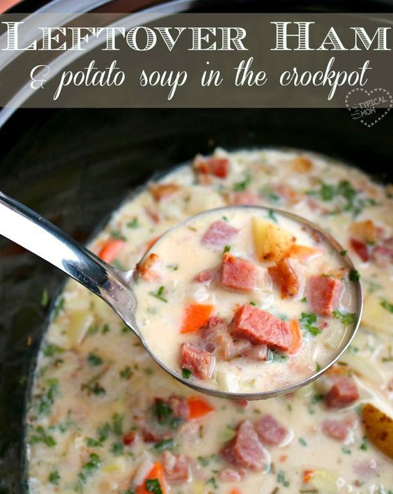 Ham and potato soup