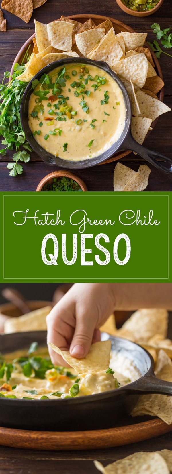 Hatch Green Chile Queso