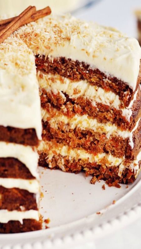 Hawaiian Carrot Cake with Coconut Icing