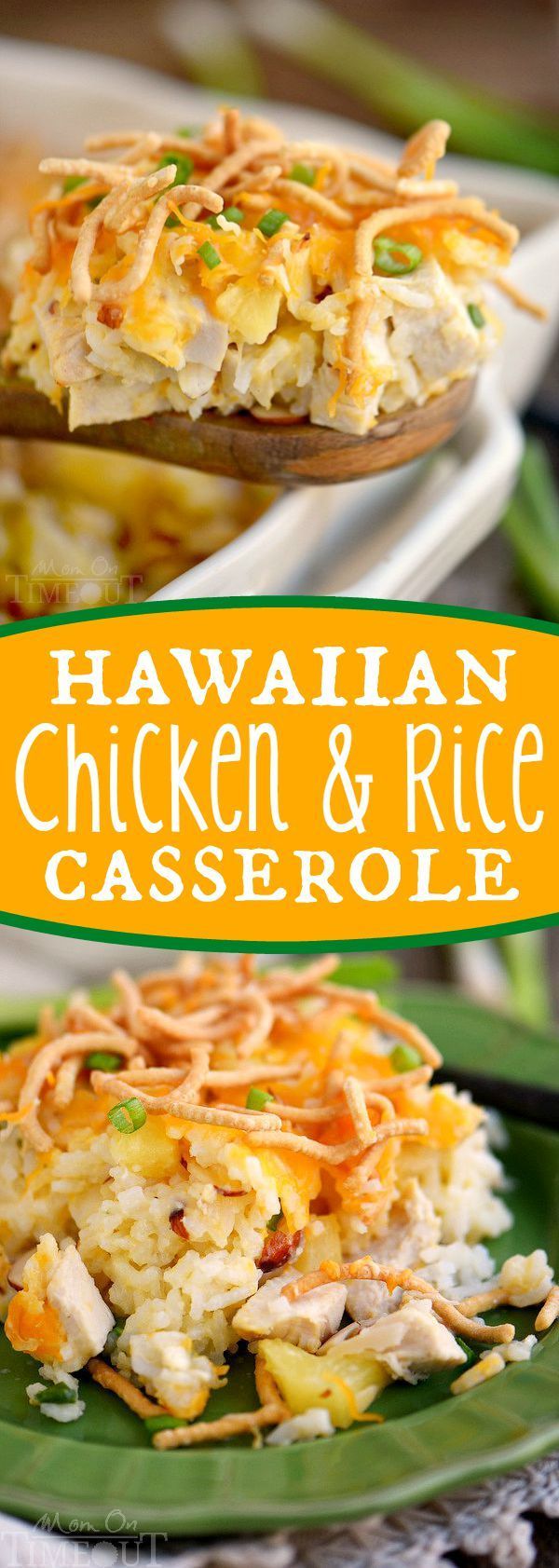 Hawaiian Chicken and Rice Casserole