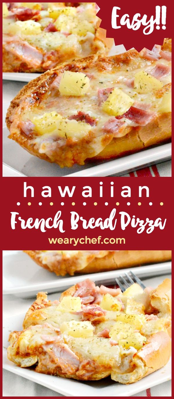 Hawaiian French Bread Pizza