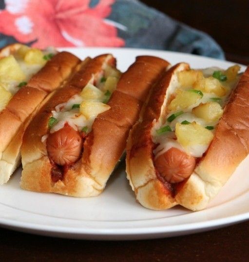 Hawaiian Pizza Dog