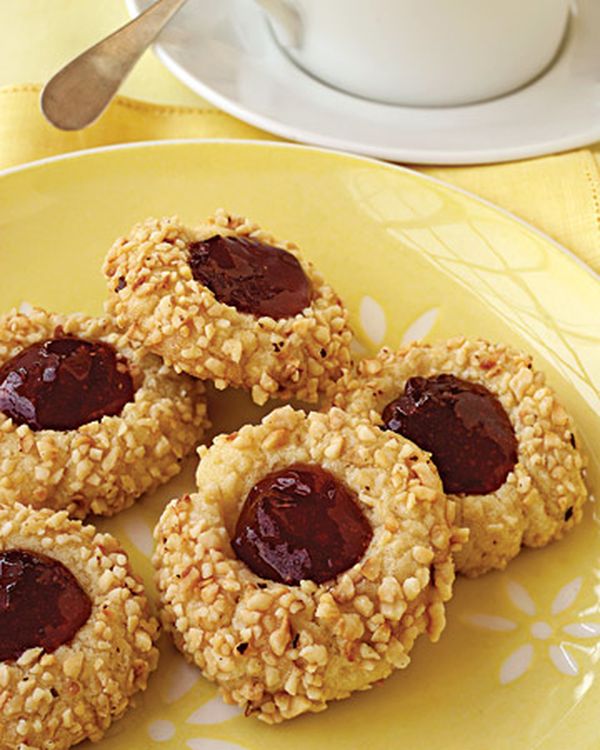 Hazelnut Thumbprints