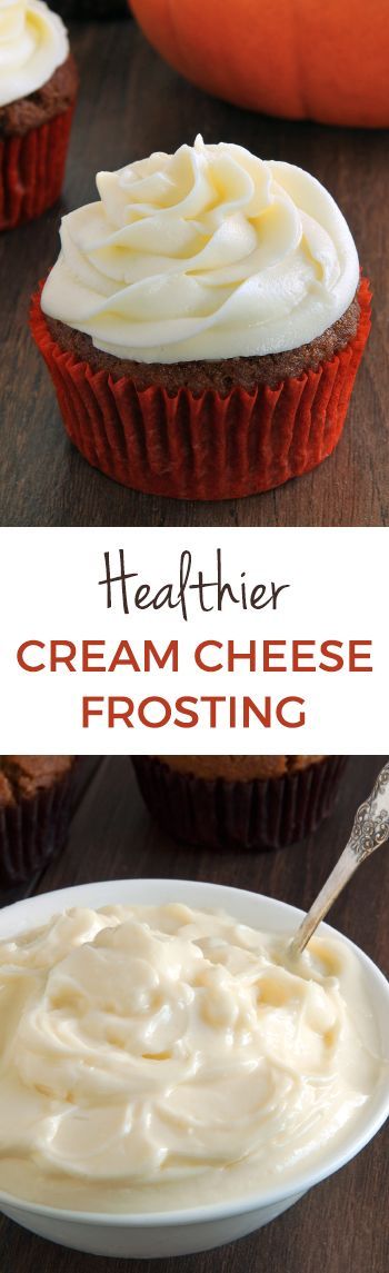 Healthier Cream Cheese Frosting