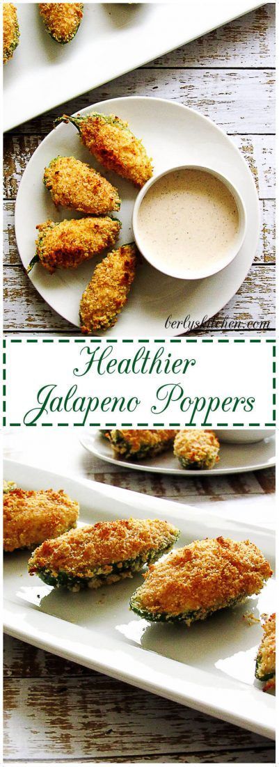 Healthier Jalapeno Poppers