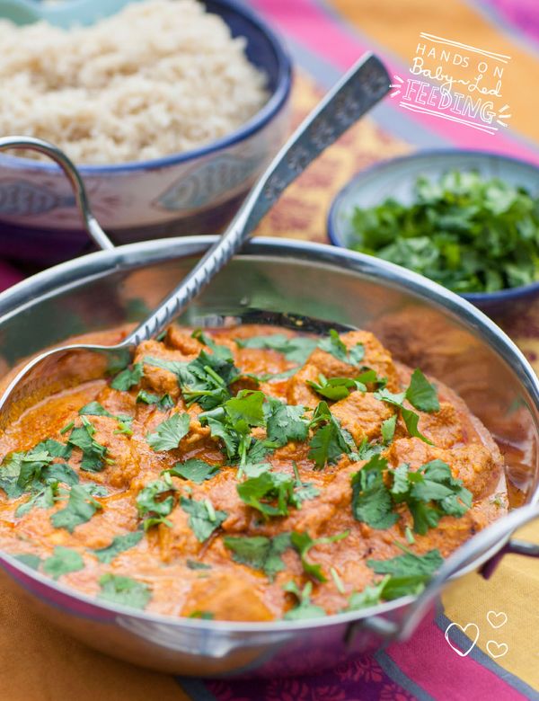 Healthy Baby Friendly Chicken Tikka Masala