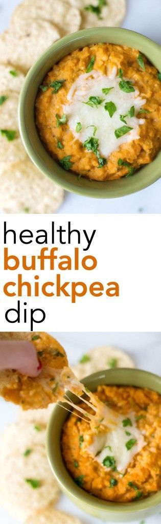 Healthy Buffalo Chickpea Dip