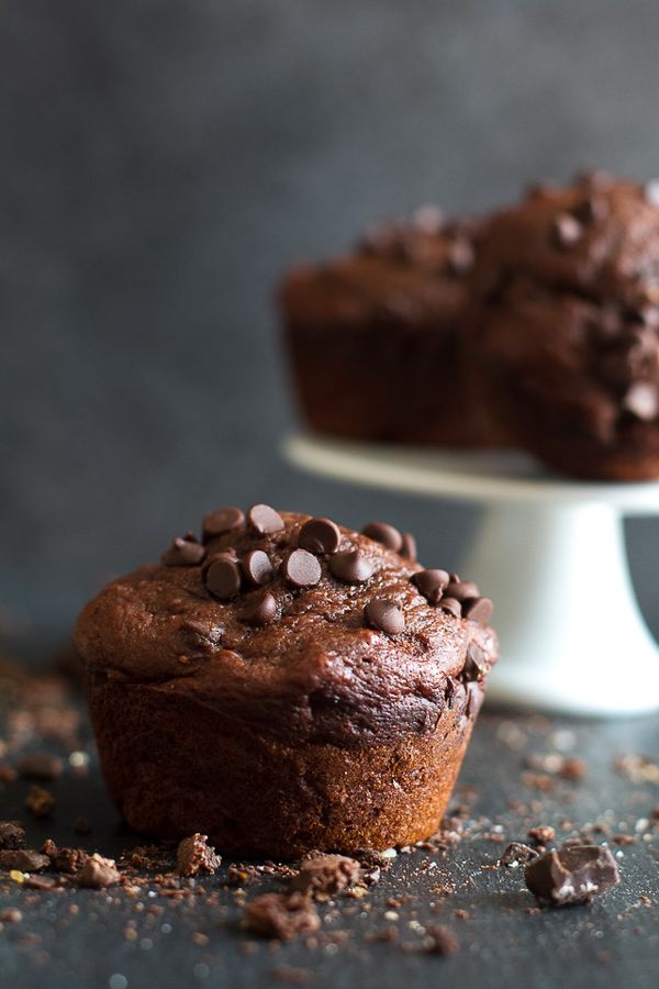 Healthy Chocolate Lover's Muffins