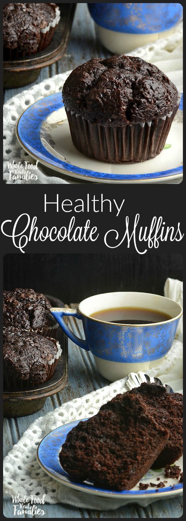 Healthy Chocolate Muffins