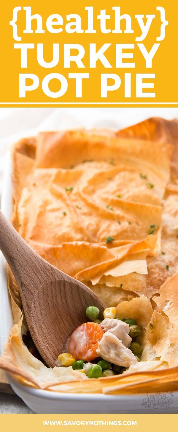 Healthy Easy Turkey Pot Pie