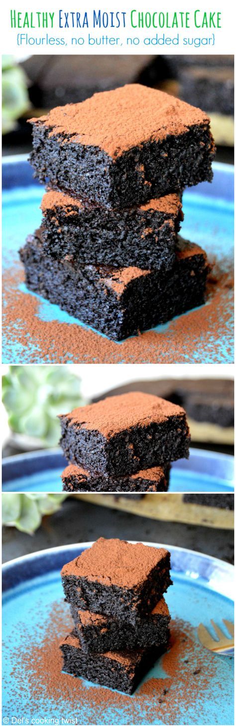 Healthy Extra Moist Chocolate Cake