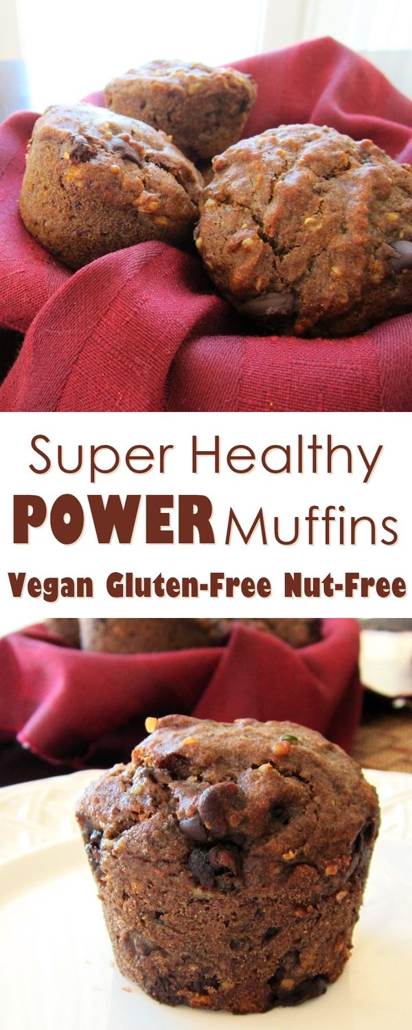 Healthy Gluten-Free Power Muffins