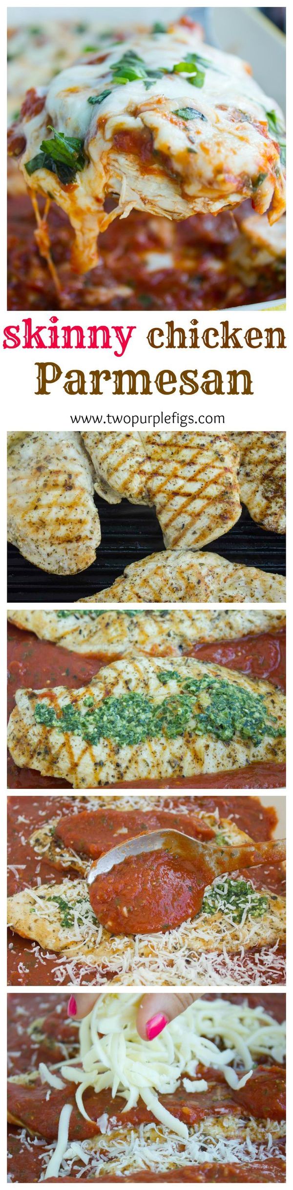 Healthy Grilled Chicken Parmesan