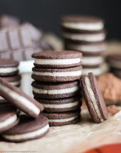 Healthy Homemade Oreos