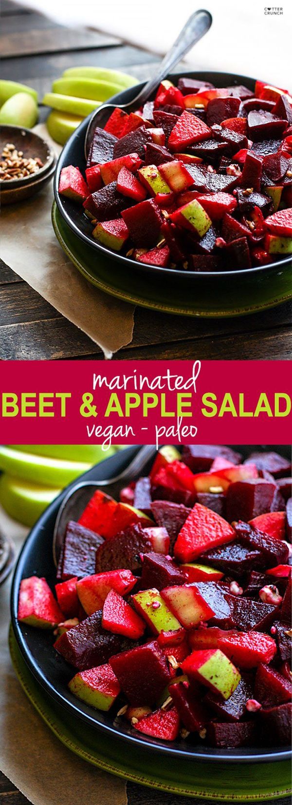 Healthy Marinated Beet and Apple Salad