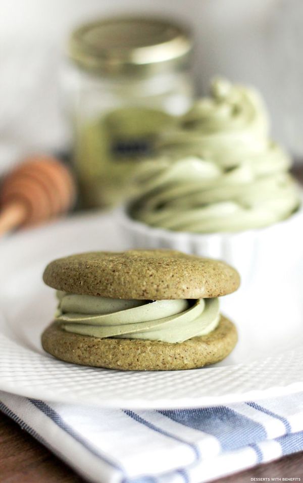 Healthy Matcha Green Tea Sugar Cookies