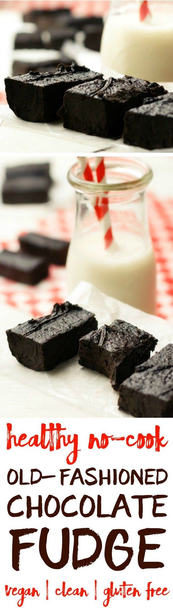 Healthy No Cook Old-Fashioned Chocolate Fudge