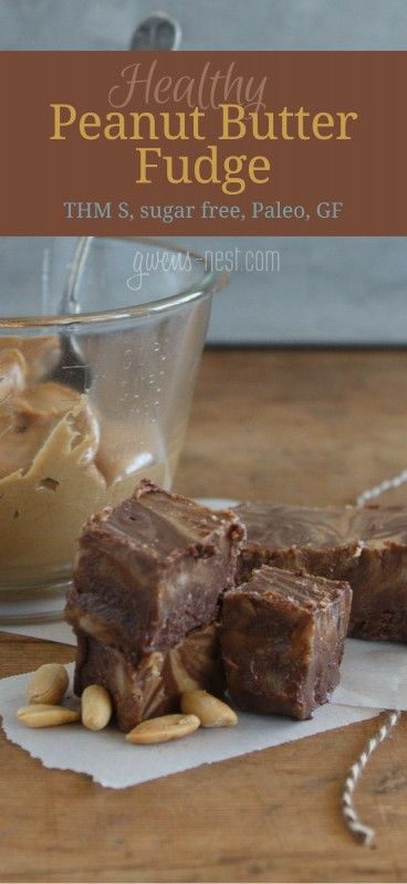 Healthy Peanut Butter Fudge